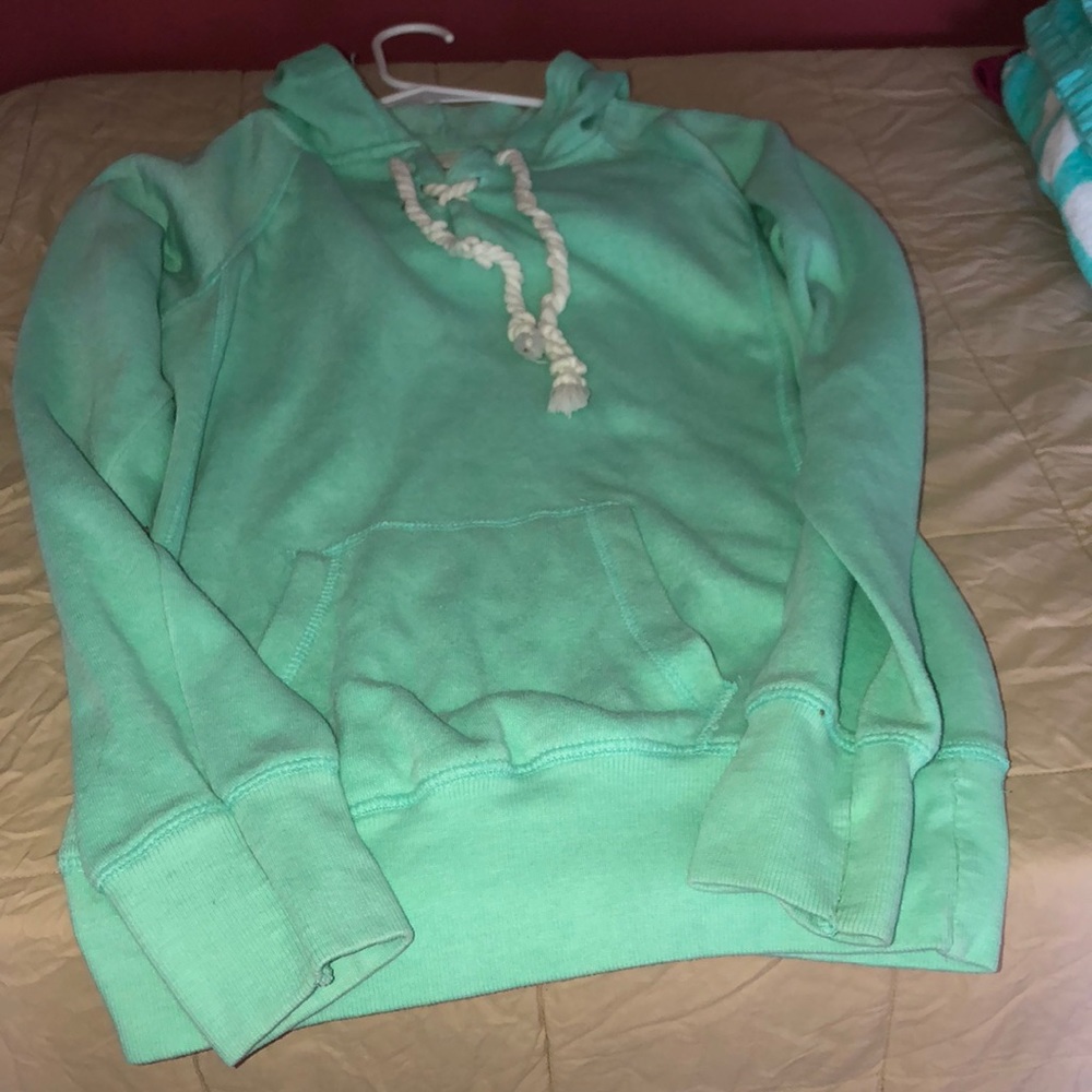 Long sleeve with hood and pocket!